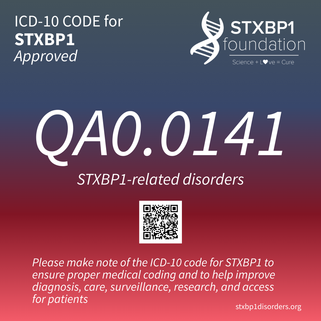 CODICE ICD-10 per STXBP1 a colori